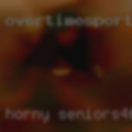 Horny seniors